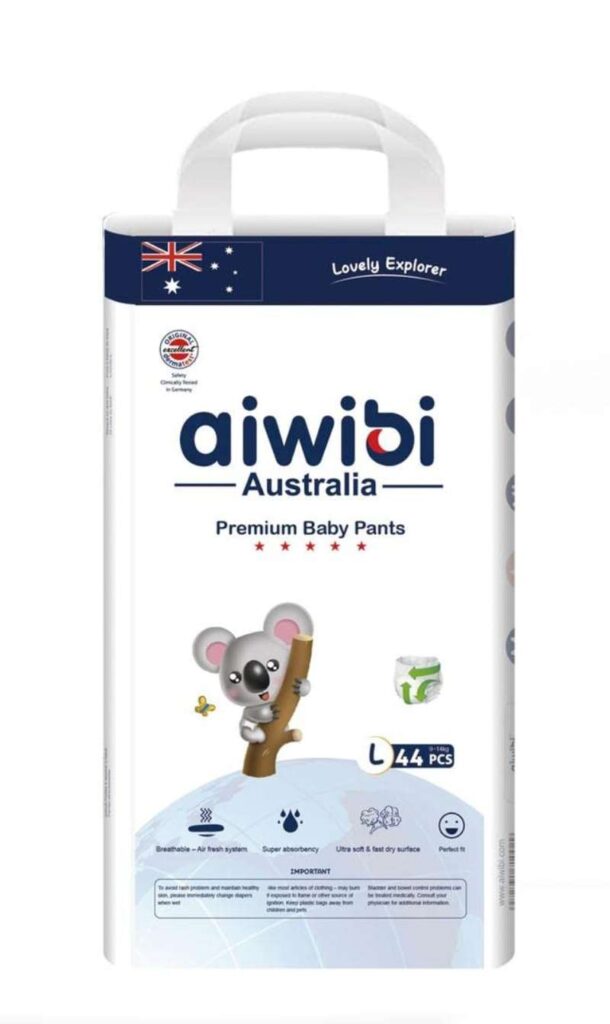aiwibi Australia Premium All Round Protection Baby Diaper Pant