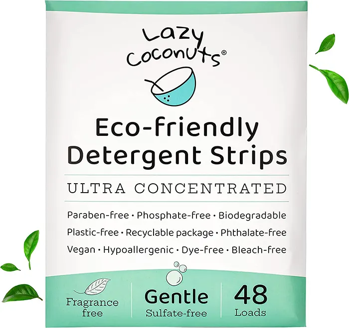 LAZY COCONUTS Laundry Detergent Sheets