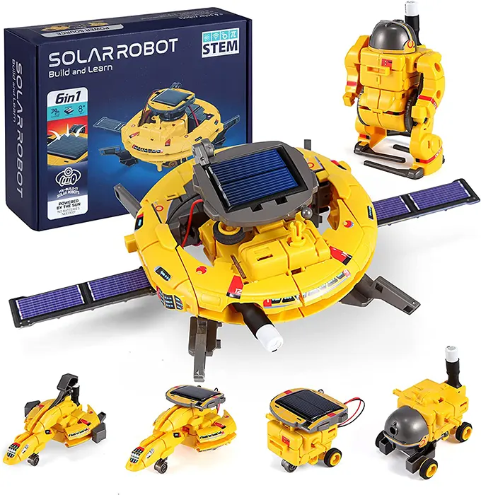 Solar Robot Space Toys Gifts for 8-14 Year-Old Teen Boys Girls