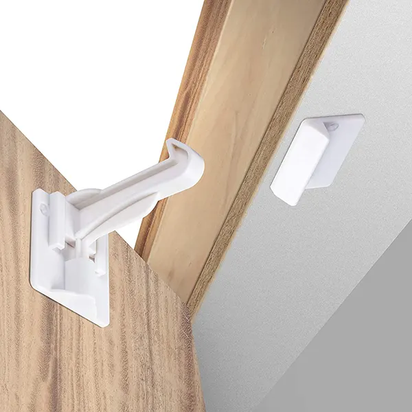 Upgraded Invisible Baby Proofing Cabinet Latch Locks