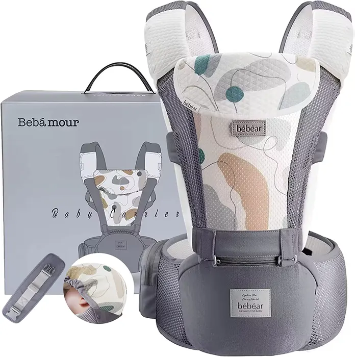 Bebamour Front and Back Carry Baby Carrier