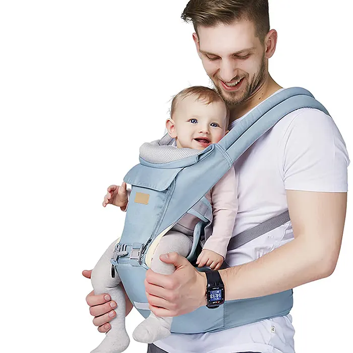 FRUITEAM 6-in-1 Baby Carrier - Pediatrician-Recommended Baby Carrier for Versatile Comfort