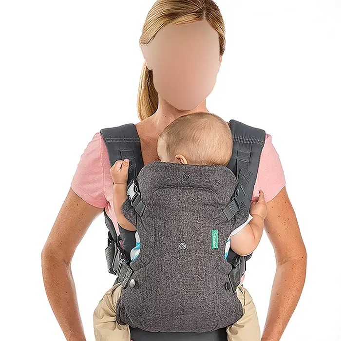 Infantino Flip Advanced 4-in-1 Carrier - A Pediatrician Recommended Baby Carrier for Hands-Free Bonding