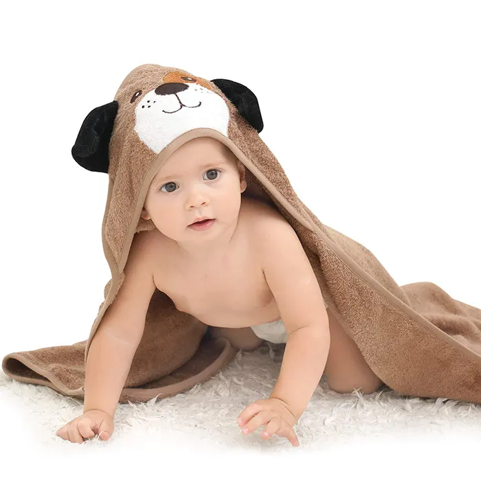 Touchat Bamboo Hooded Baby Towels