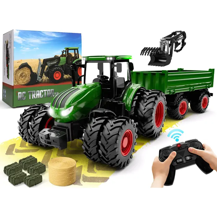Uarzt Remote Control Tractor Toy