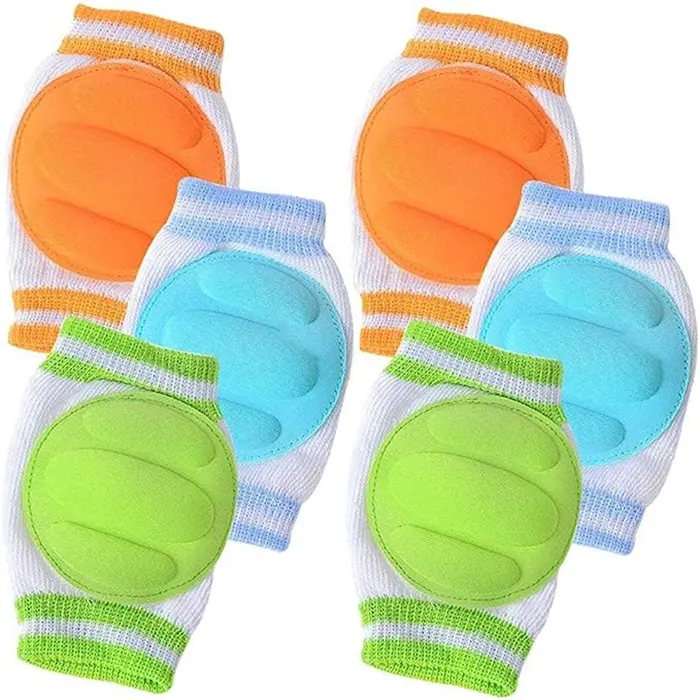 3 Pairs Baby Knee Pads for Crawling