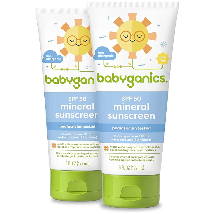 Babyganics SPF 50 Baby Sunscreen Lotion