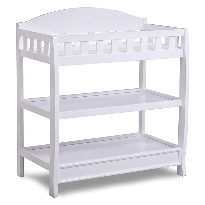 Delta Children Infant Changing Table with Pad, White