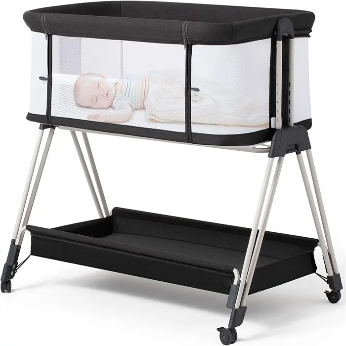 Fodoss Baby Bassinet Bedside Sleeper