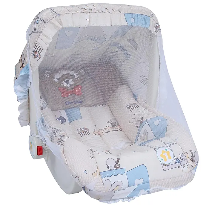 Fun Ride Cozy Baby Carry Cot with Canopy