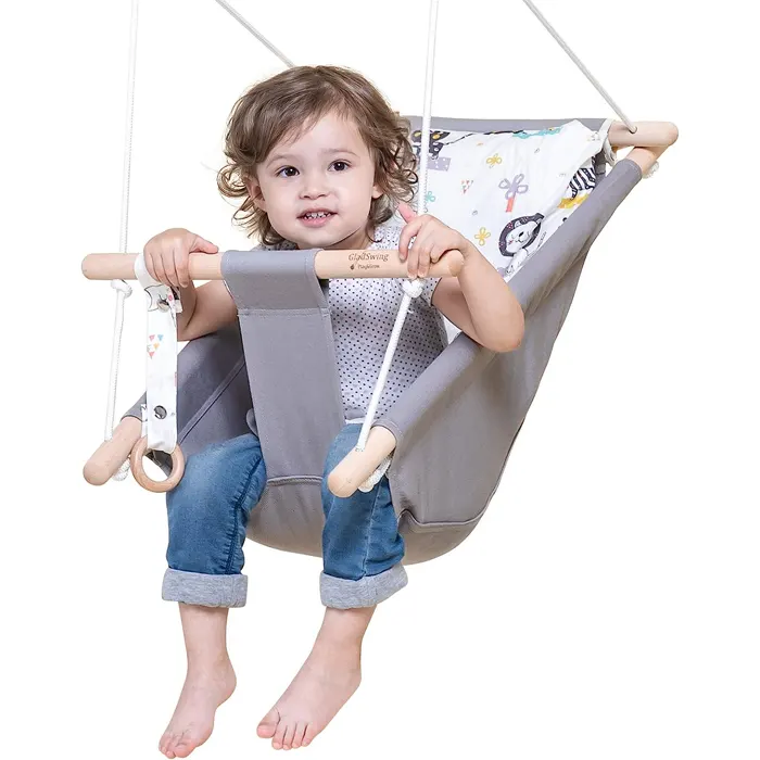 Gladswing Wooden Hammock Chair for Toddlers and Kids
