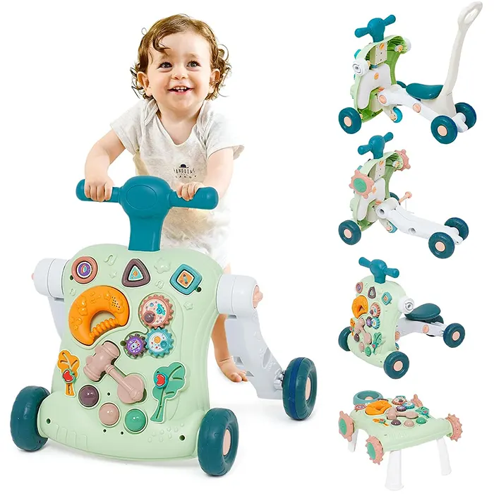 Joonly 6-in-1 Sit to Stand Learning Walker