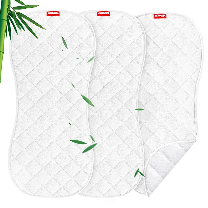 Moonsea Bamboo Quilted Thicker Changing Pad Liner
