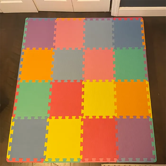 ProSource Kids Foam Puzzle Floor Play Mat