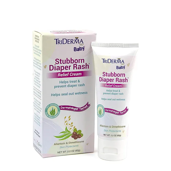 TriDerma Stubborn Diaper Rash Relief Cream