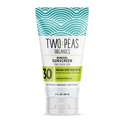 Two Peas Organics - All Natural Organic SPF 30 Sunscreen Lotion