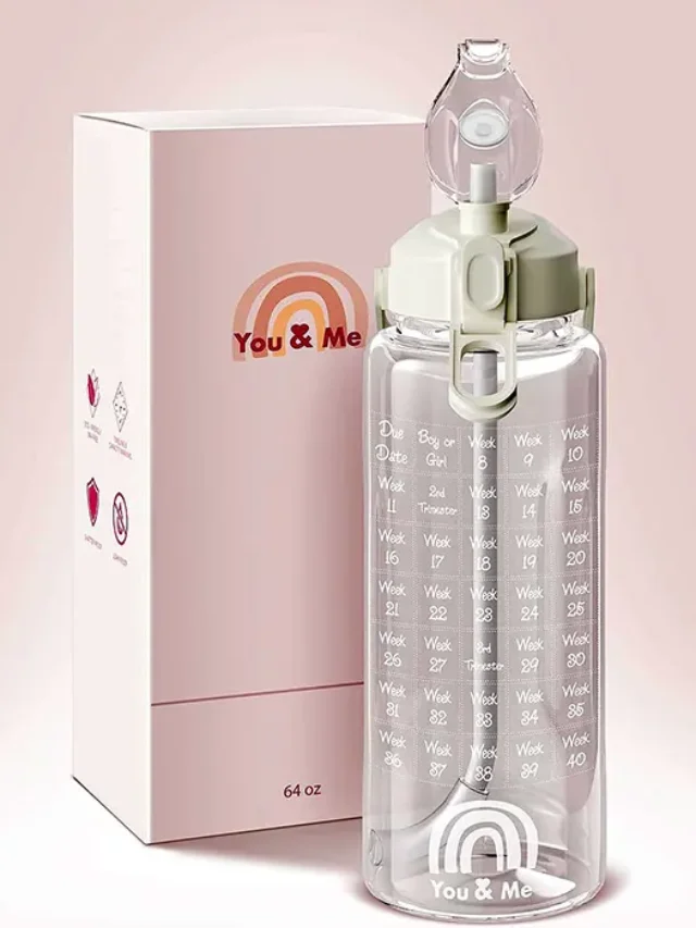 You&Me Pregnancy Water Bottle