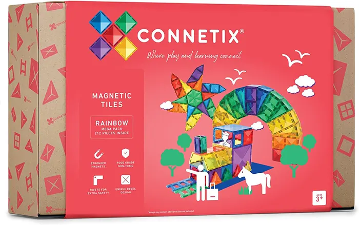 Connetix Tiles 212 Piece Mega Pack