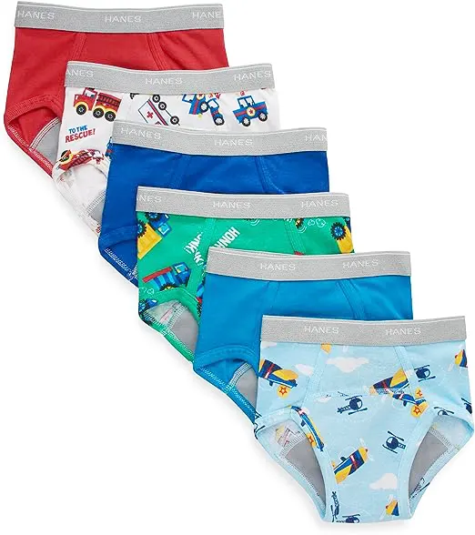Hanes Toddler Boys’ Potty Trainer Underwear