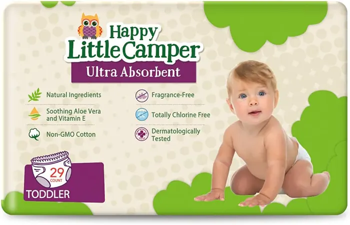 Happy Little Camper Ultra-Absorbent Diapers