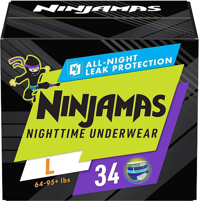 Pampers Ninjamas Nighttime Bedwetting Underwear