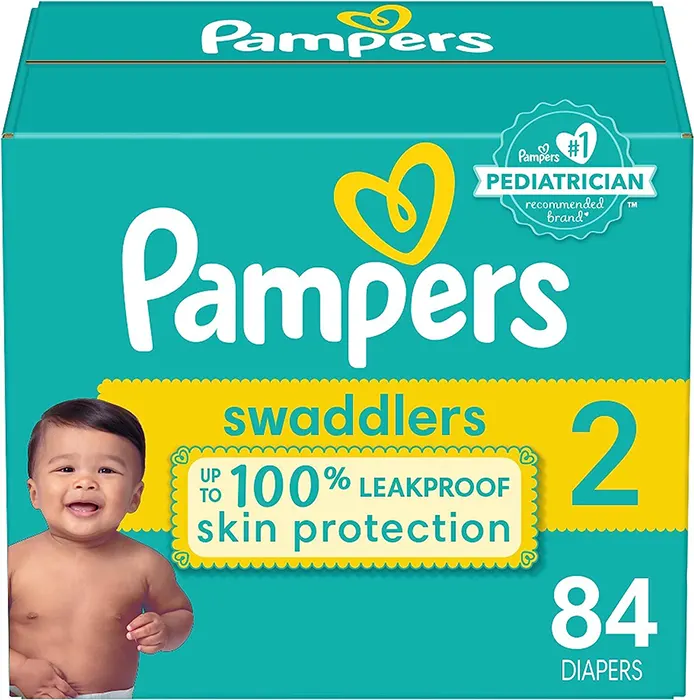 Pampers Swaddlers Newborn Diaper Size 2