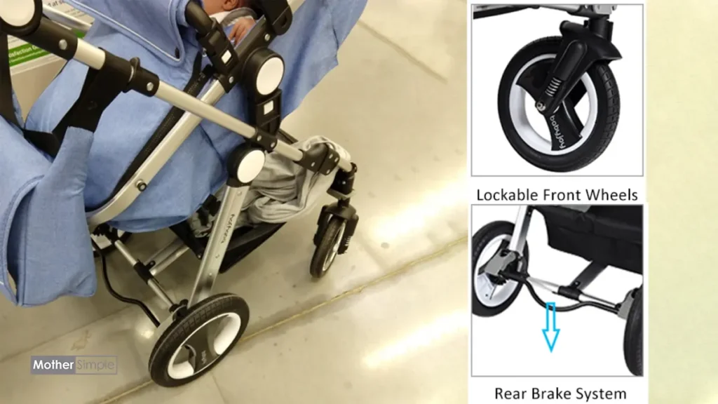 Easy Maneuverability - baby joy stroller